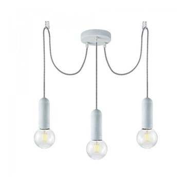 Leuchten Direkt 14776-22 - Lampadario a sospensione con filo TURN ME 3xE27/60W/230V ragno