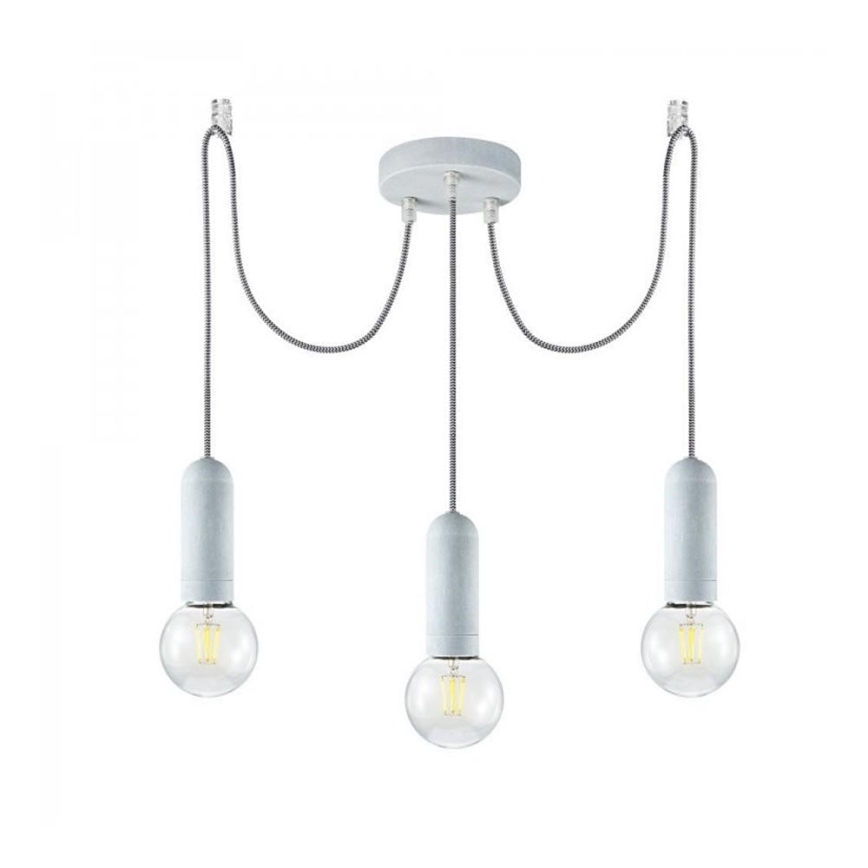 Leuchten Direkt 14776-22 - Lampadario a sospensione con filo TURN ME 3xE27/60W/230V ragno