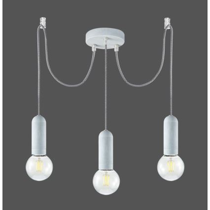 Leuchten Direkt 14776-22 - Lampadario a sospensione con filo TURN ME 3xE27/60W/230V ragno