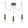 Leuchten Direkt 14776-48 - Lampadario a sospensione con filo TURN ME 3xE27/60W/230V ragno