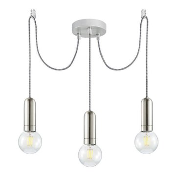 Leuchten Direkt 14776-55 - Hängeleuchte TURN ME 3xE27/60W/230V Spinne