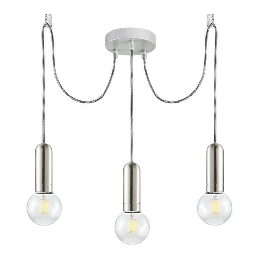 Leuchten Direkt 14776-55 - Lampadario a sospensione con filo TURN ME 3xE27/60W/230V ragno