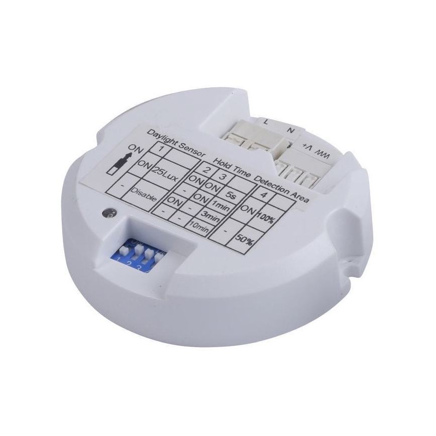 Leuchten Direkt 14822-17 - Plafonnier salle de bain avec un détecteur LAVINIA LED/40W/230V IP44