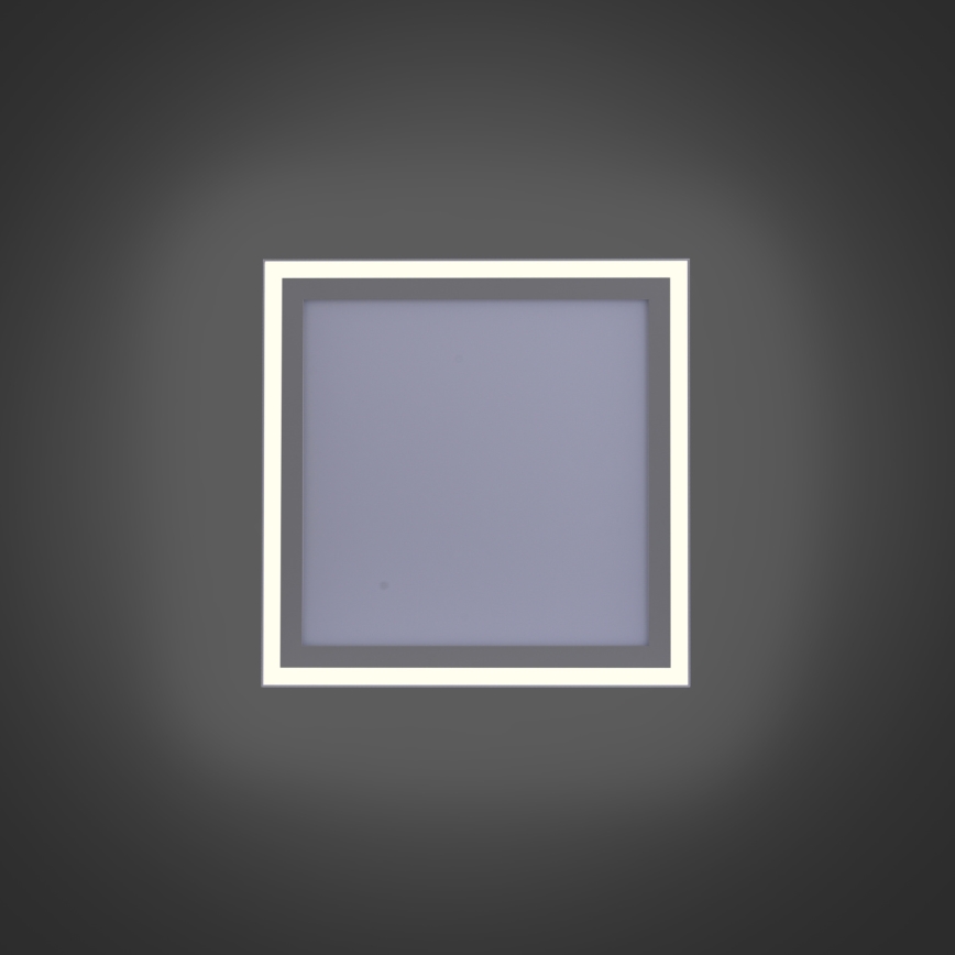 Leuchten Direkt 14850-16 - Plafonnier dimmable LED LED/17W/230V + LED/13W + télécommande