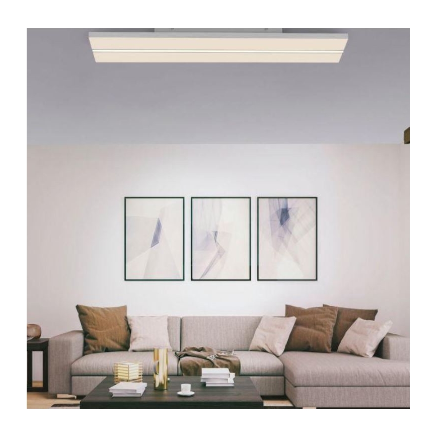 Leuchten Direkt 14854-16 - Plafoniera LED dimmerabile EDGING LED/30W/230V 2700-5000K + telecomando