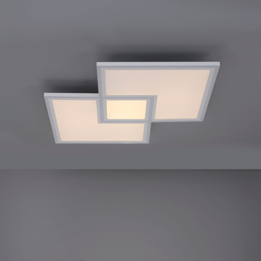 Leuchten Direkt 14855 - 16- Plafonnier LED à intensité variable EDGING LED/51W/230V 2700-5000K + télécommande
