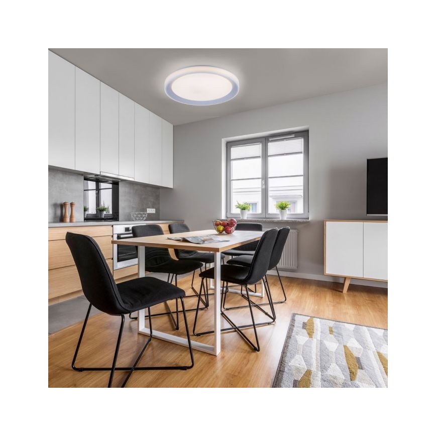 Leuchten Direkt 15110-21 - Plafonnier à intensité variable LED RGB LENI LOLASMART LED/40W/230V + Télécommande