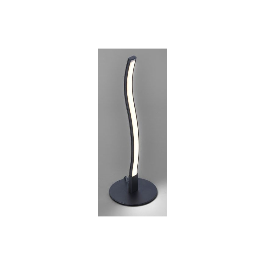 Leuchten Direkt 15128-18 - Lampe de table WAWE LED/3W/230V noire