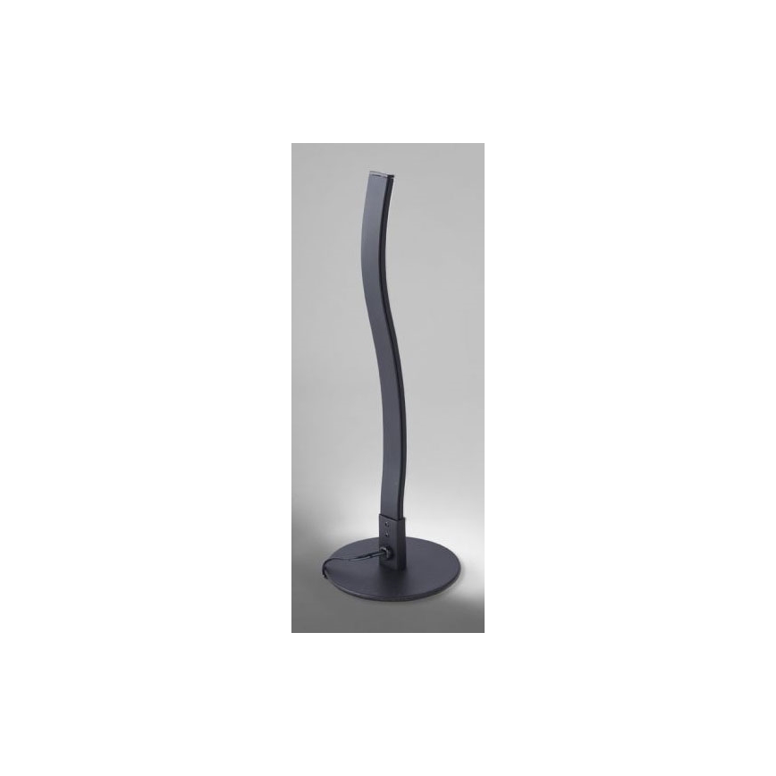 Leuchten Direkt 15128-18 - Lampe de table WAWE LED/3W/230V noire