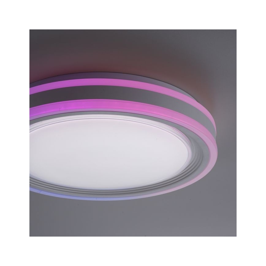 Leuchten Direkt 15152-16 - Plafonnier LED RGBW à intensité variable SPHERIC LED/18W/230V+Télécommande