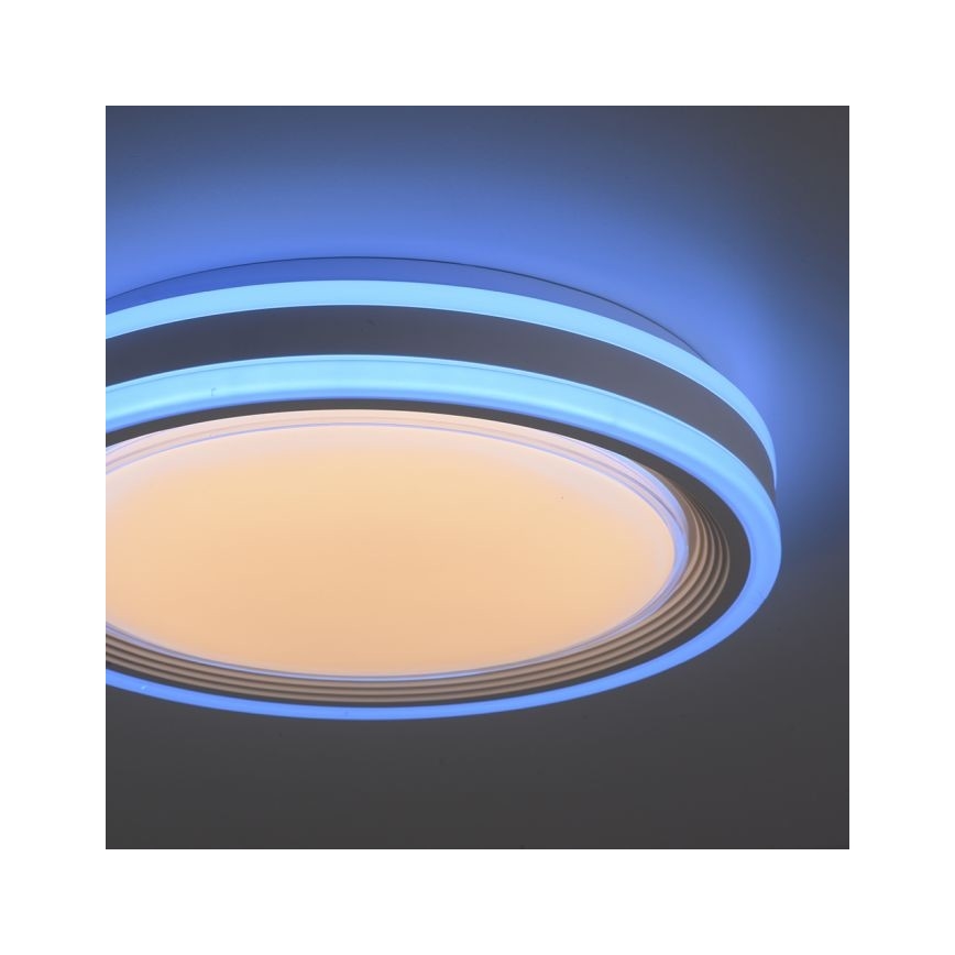 Leuchten Direkt 15152-16 - Plafonnier LED RGBW à intensité variable SPHERIC LED/18W/230V+Télécommande