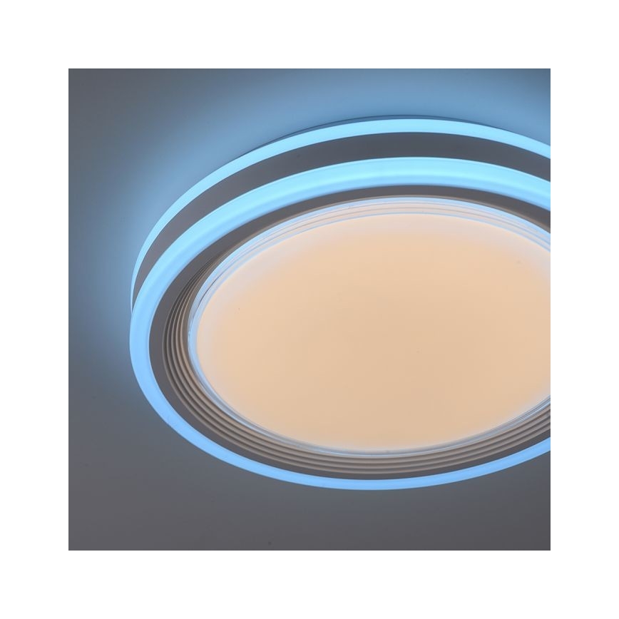 Leuchten Direkt 15152-16 - Plafonnier LED RGBW à intensité variable SPHERIC LED/18W/230V+Télécommande