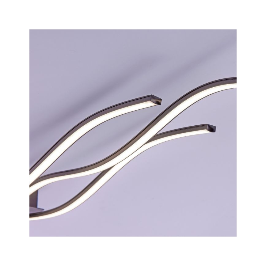 Leuchten Direkt 15167-18- Lustre monté en surface WAWE 2xLED/12,5W/230V+1xLED/17W