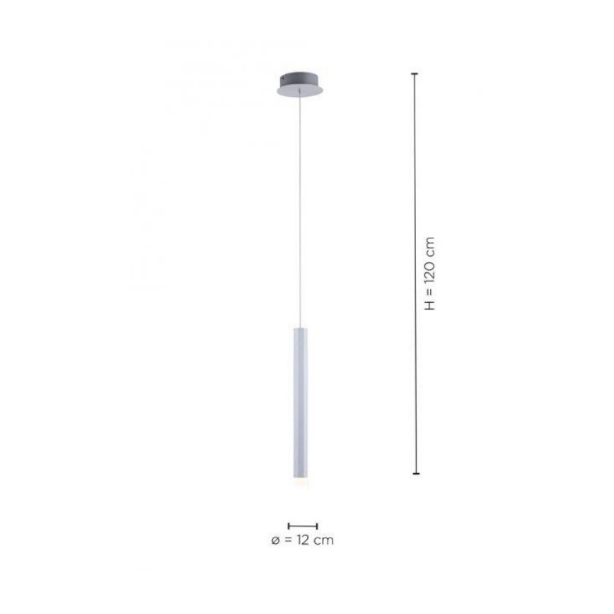 Leuchten Direkt 15202-95 - Lampadario LED su filo BRUNO LED/4,8W/230V