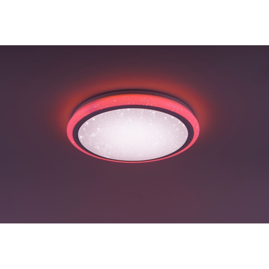Leuchten Direkt 15220-16 - LED RGB Dimmbare Deckenleuchte LUISA LED/28W/230V + Fernbedienung