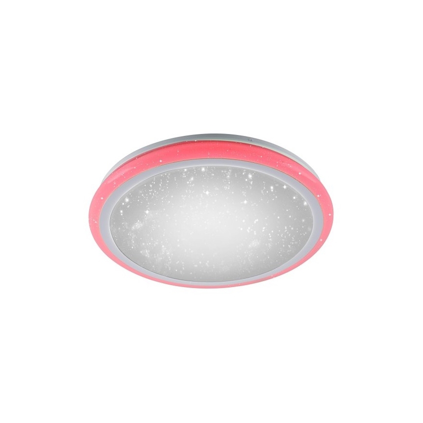 Leuchten Direkt 15220-16 - Luminaire à intensité variable RGB LUISA LED/28W/230V + Télécommande