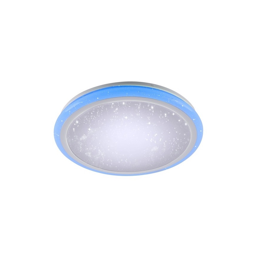 Leuchten Direkt 15220-16 - Luminaire à intensité variable RGB LUISA LED/28W/230V + Télécommande