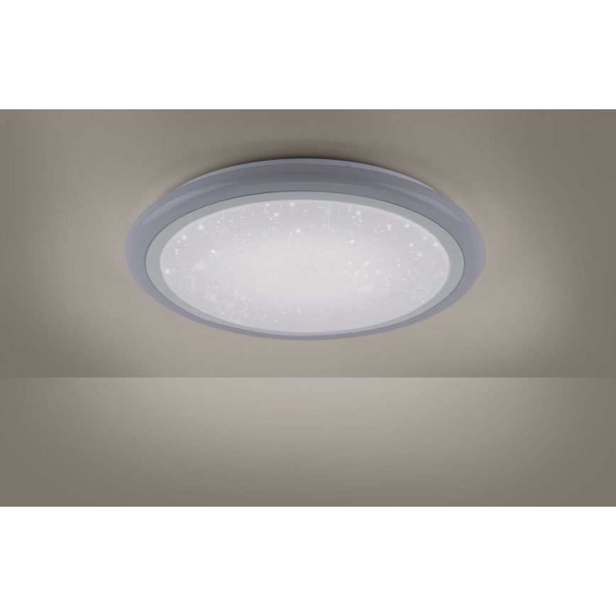 Leuchten Direkt 15230-16 - Plafonnier à intensité variable LED RGB LUISA LED/42W/230V + Télécommande