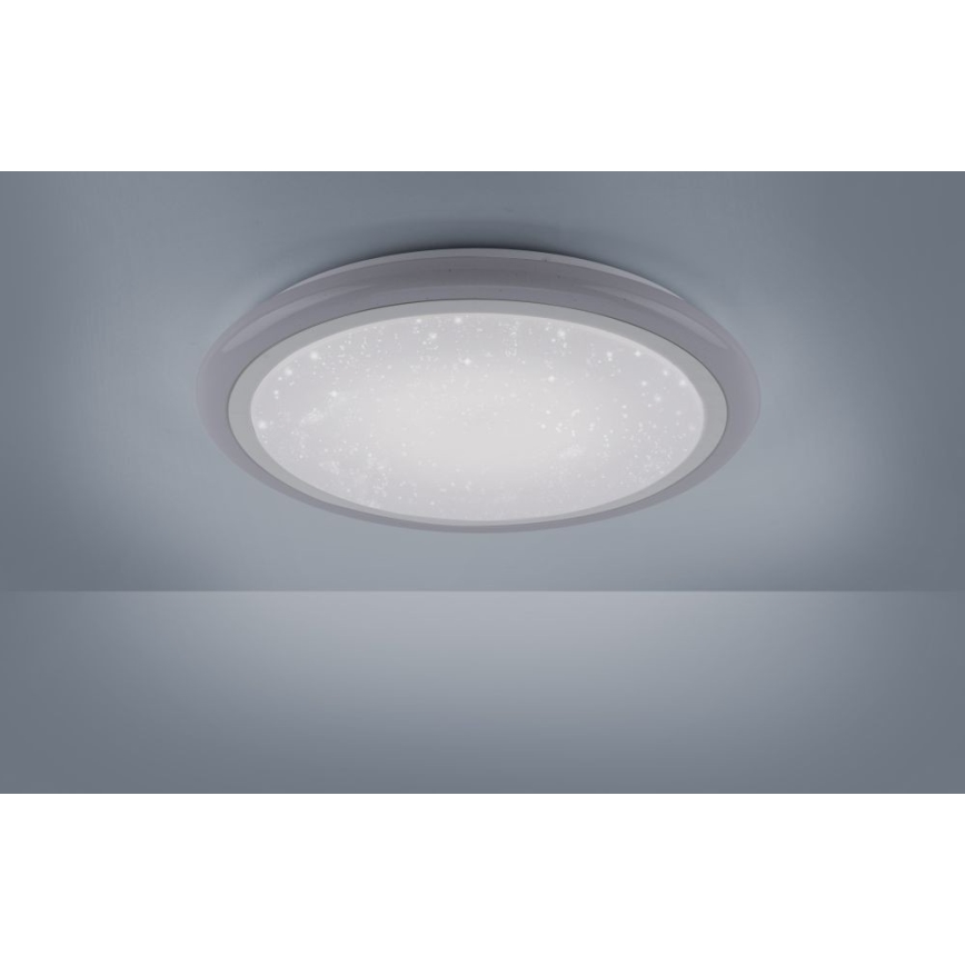 Leuchten Direkt 15230-16 - Plafonnier à intensité variable LED RGB LUISA LED/42W/230V + Télécommande
