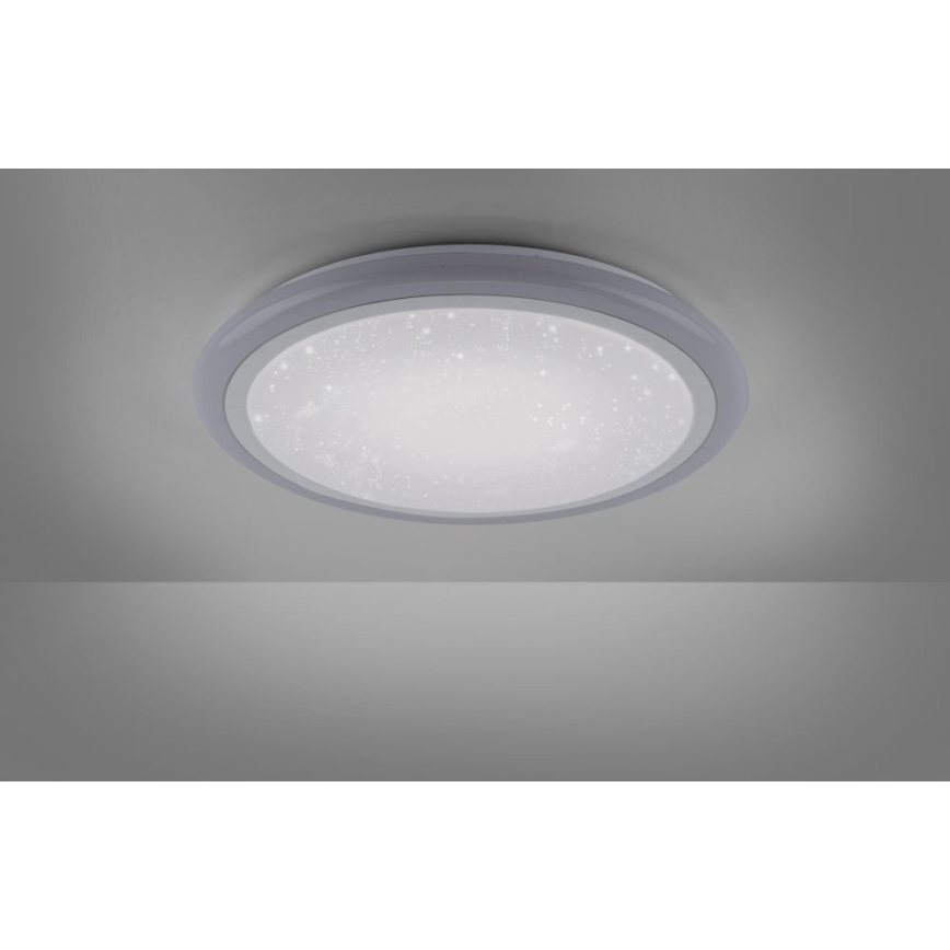 Leuchten Direkt 15230-16 - Plafonnier à intensité variable LED RGB LUISA LED/42W/230V + Télécommande