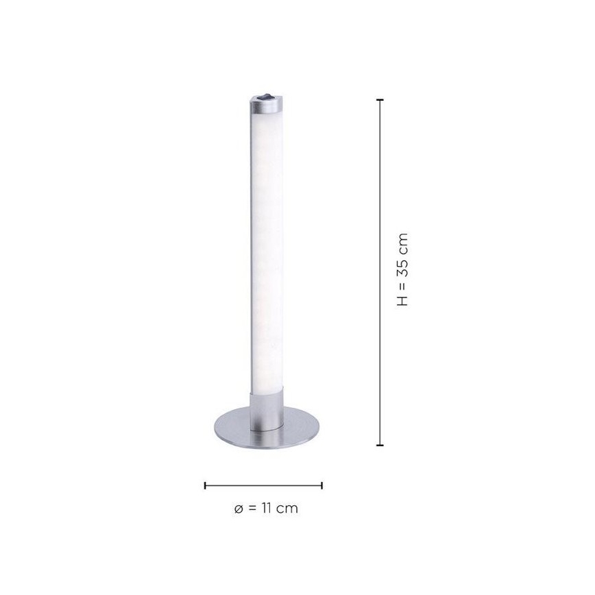 Leuchten Direkt 15272-55 - Lampada LED da tavolo AMILIA LED/6W/230V