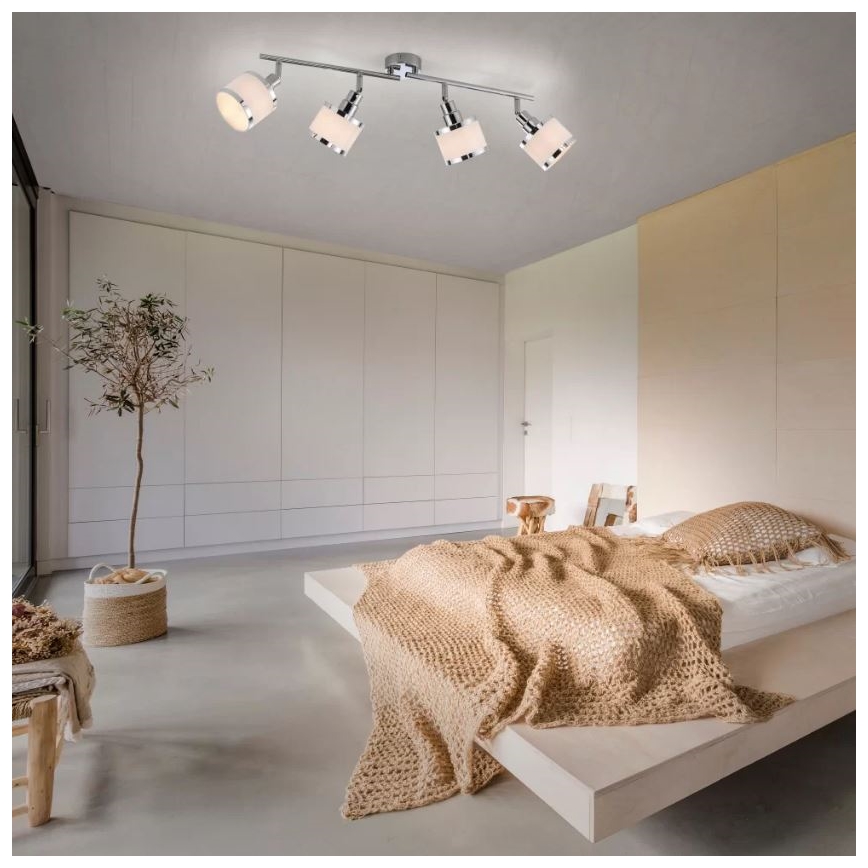 Leuchten Direkt 15374-17 - Spot ACCOR 4xE14/25W/230V