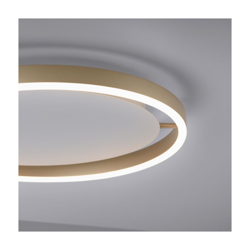 Leuchten Direkt 15391-60 - Plafonnier LED à intensité variable RITUS LED/20W/230V laiton