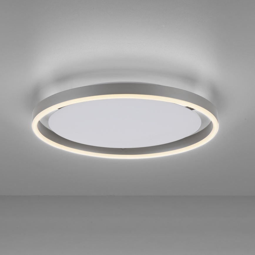 Leuchten Direkt 15391-95 - Plafonnier à intensité variable RITUS LED/20W/230V chrome mat