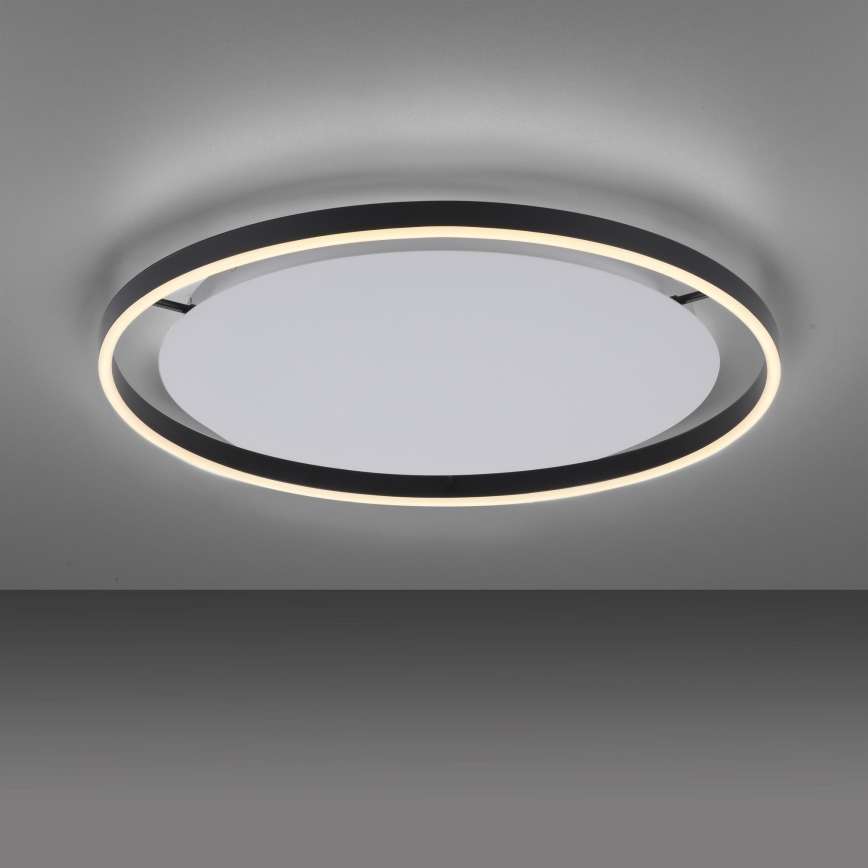 Leuchten Direkt 15392-13 - LED Dimmbare Deckenleuchte RITUS LED/30W/230V schwarz