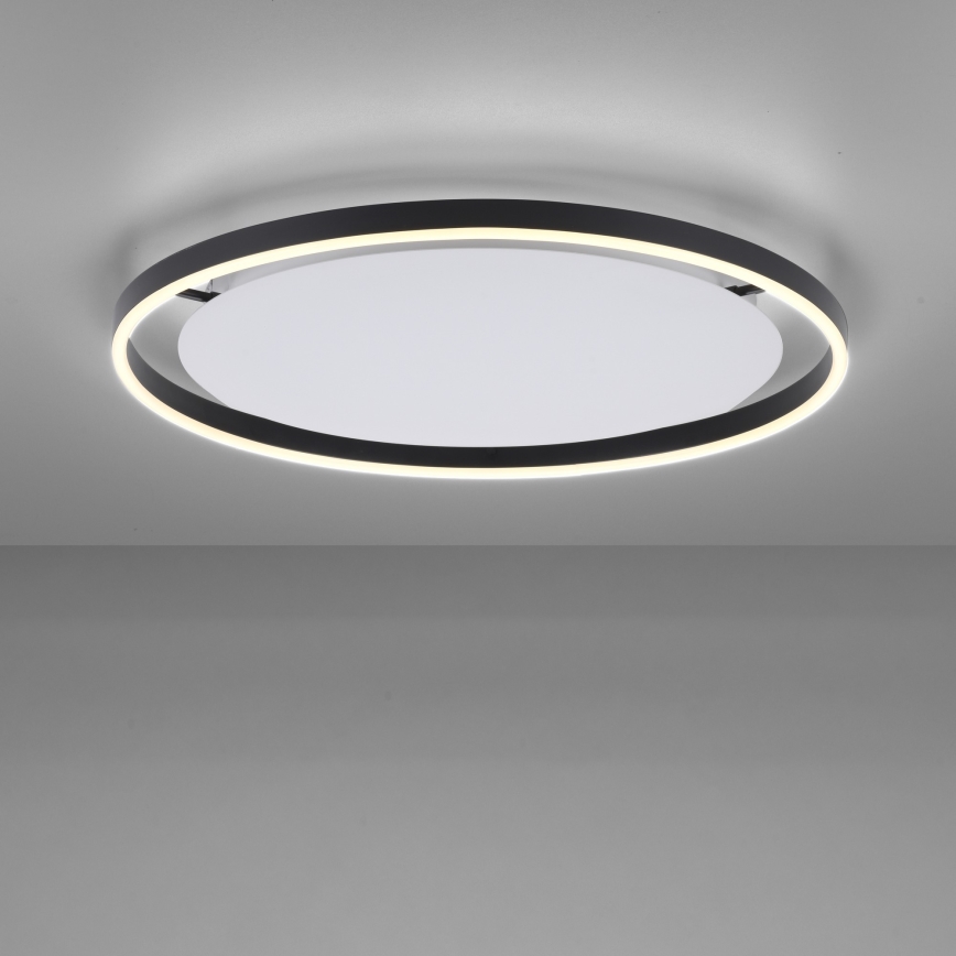 Leuchten Direkt 15392-13 - Plafoniera LED dimmerabile RITUS 30W/230V nero