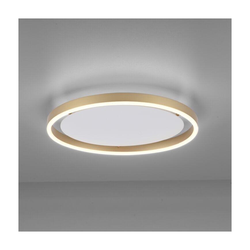Leuchten Direkt 15392-60 - Plafonnier LED à intensité variable RITUS LED/28W/230V laiton