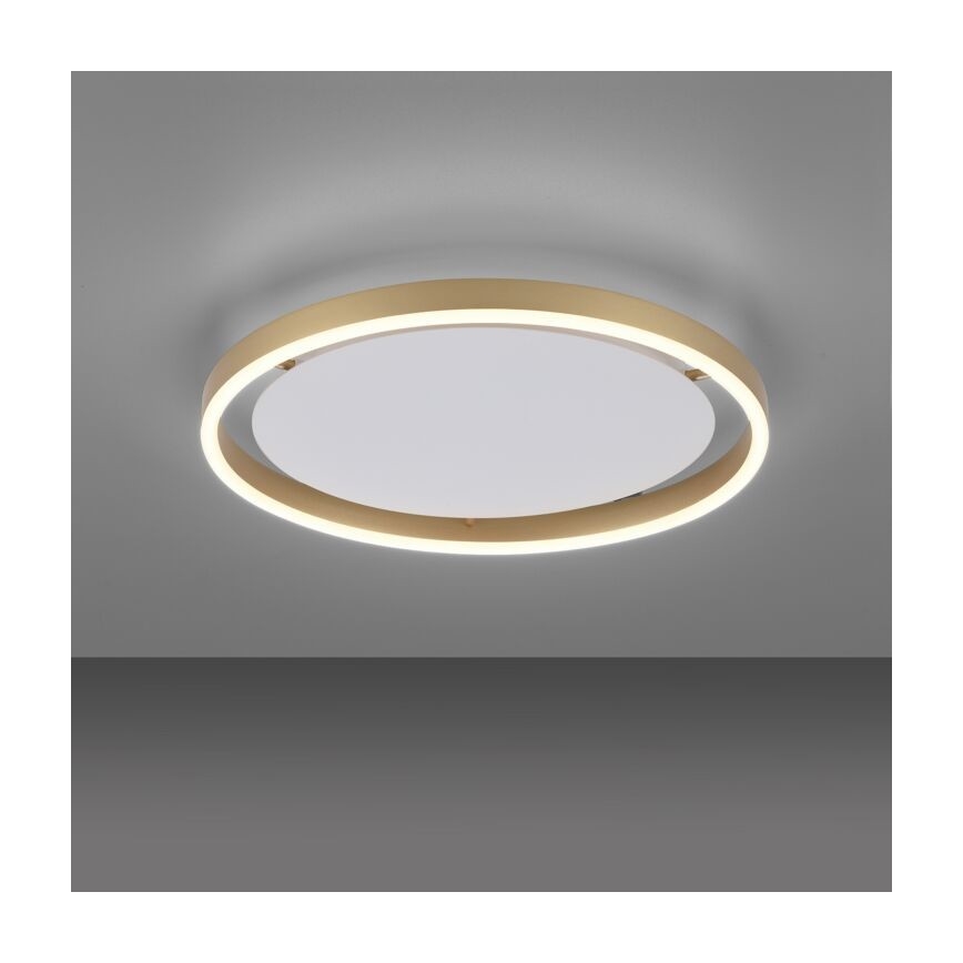 Leuchten Direkt 15392-60 - Plafonnier LED à intensité variable RITUS LED/28W/230V laiton
