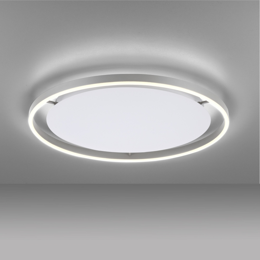 Leuchten Direkt 15392-95 - Plafonnier à intensité variable RITUS LED/30W/230V chrome mat