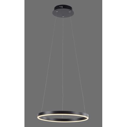 Leuchten Direkt 15393-13 - LED lampadario dimmerabile a cavo RITUS LED/23,5W/230V nero