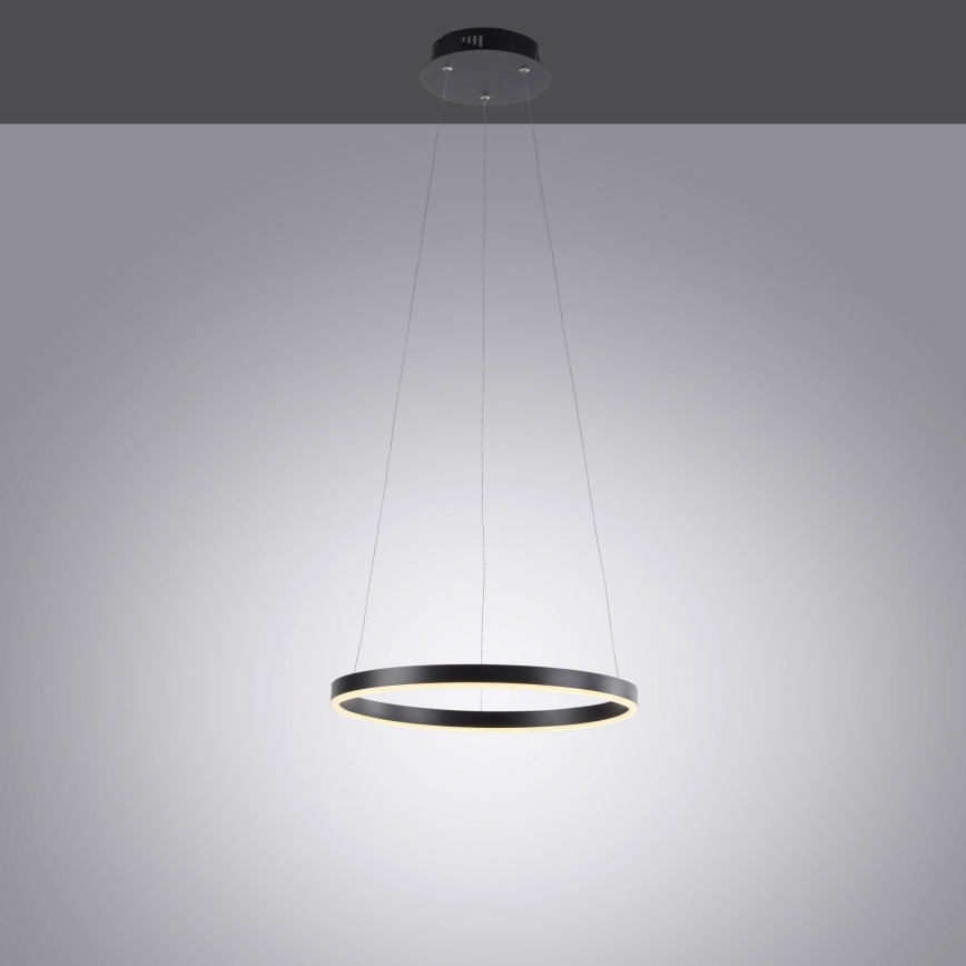 Leuchten Direkt 15393-13- Suspension filaire à intensité variable RITUS LED/20W/230V noire