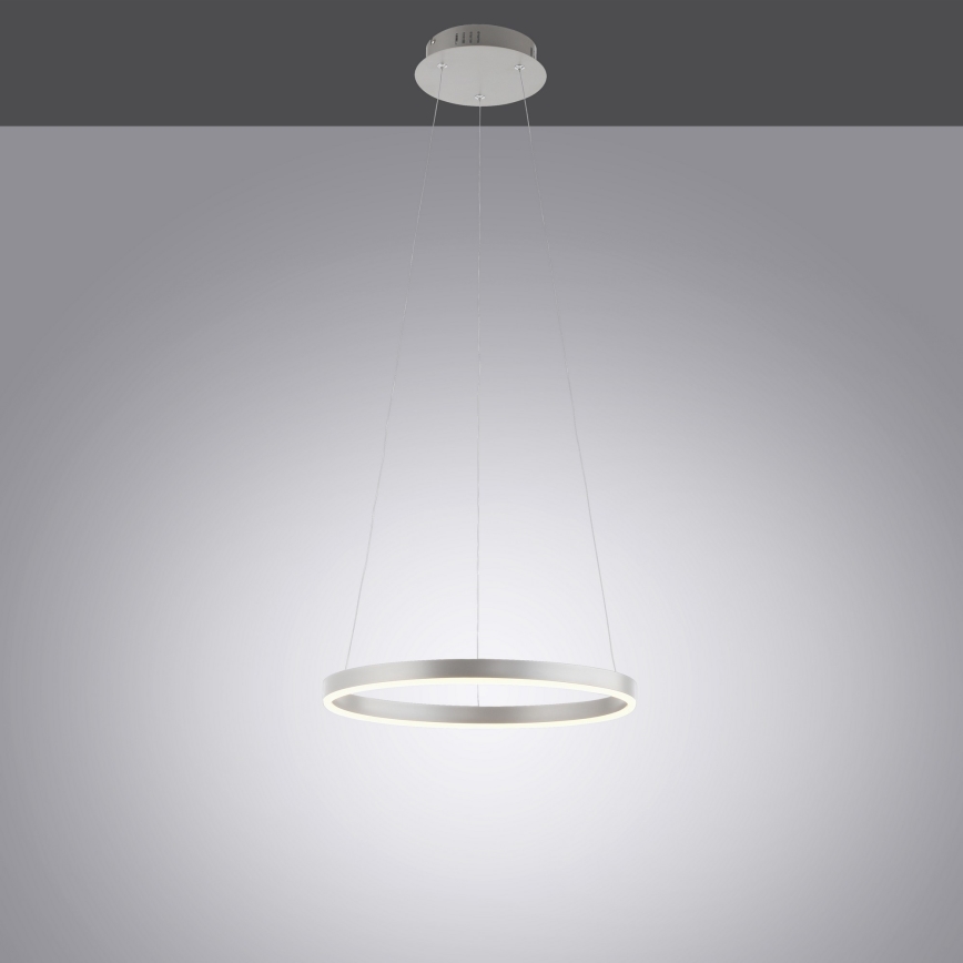 Leuchten Direkt 15393-95 - Suspension filaire à intensité variable RITUS LED/20W/230V chrome mat