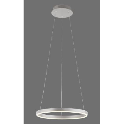 Leuchten Direkt 15393-95 - Suspension filaire à intensité variable RITUS LED/20W/230V chrome mat