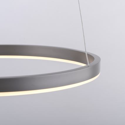 Leuchten Direkt 15393-95 - Suspension filaire à intensité variable RITUS LED/20W/230V chrome mat