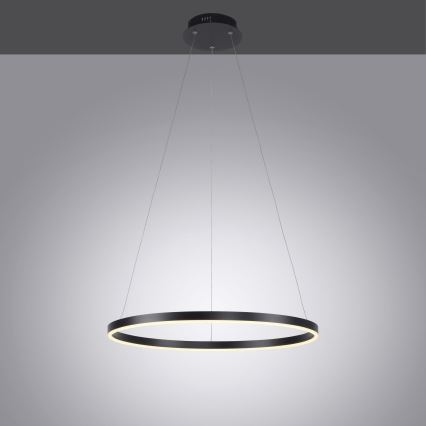 Leuchten Direkt 15394-13-Suspension filaire à intensité variable RITUS LED/30W/230V noire