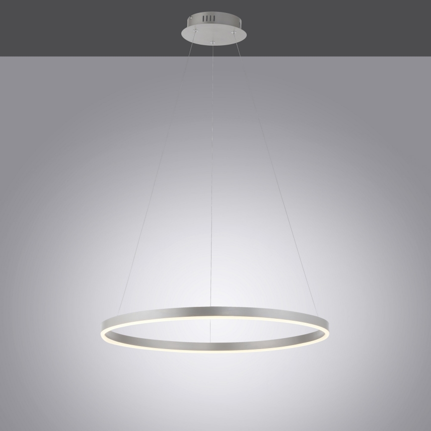Leuchten Direkt 15394-95 - Lampadario a sospensione con filo LED dimmerabile RITUS LED/30W/230V cromo opaco