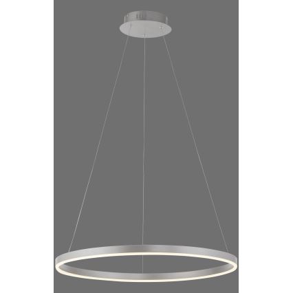 Leuchten Direkt 15394-95 - Suspension filaire à intensité variable RITUS LED/30W/230V chrome mat