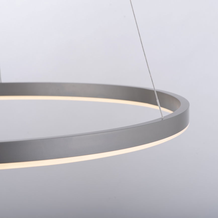 Leuchten Direkt 15394-95 - Suspension filaire à intensité variable RITUS LED/30W/230V chrome mat