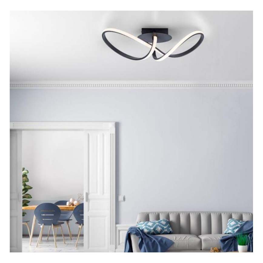 Leuchten Direkt 15403-18 - Lustre monté en surface MARIA LED/16W/230V
