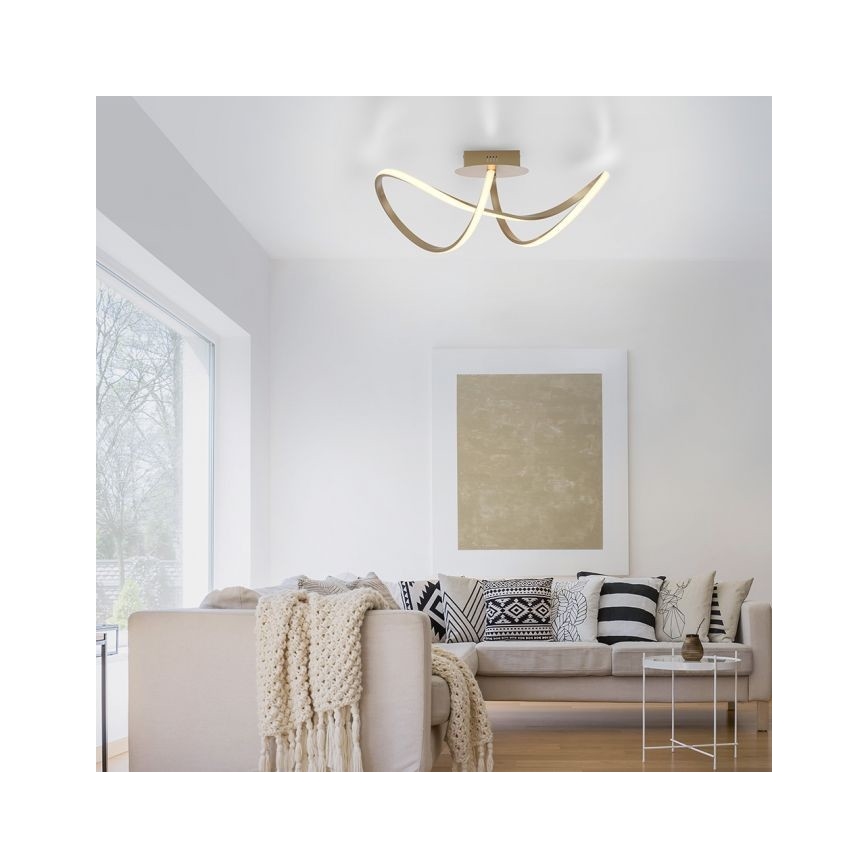 Leuchten Direkt 15403-60 - Lustre monté en sruface LED à intensité variable MARIA LED/15,5W/230V