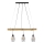 Leuchten Direkt 15526-79 - Lampadario a sospensione con filo SPRING 3xE27/40W/230V eucalipto