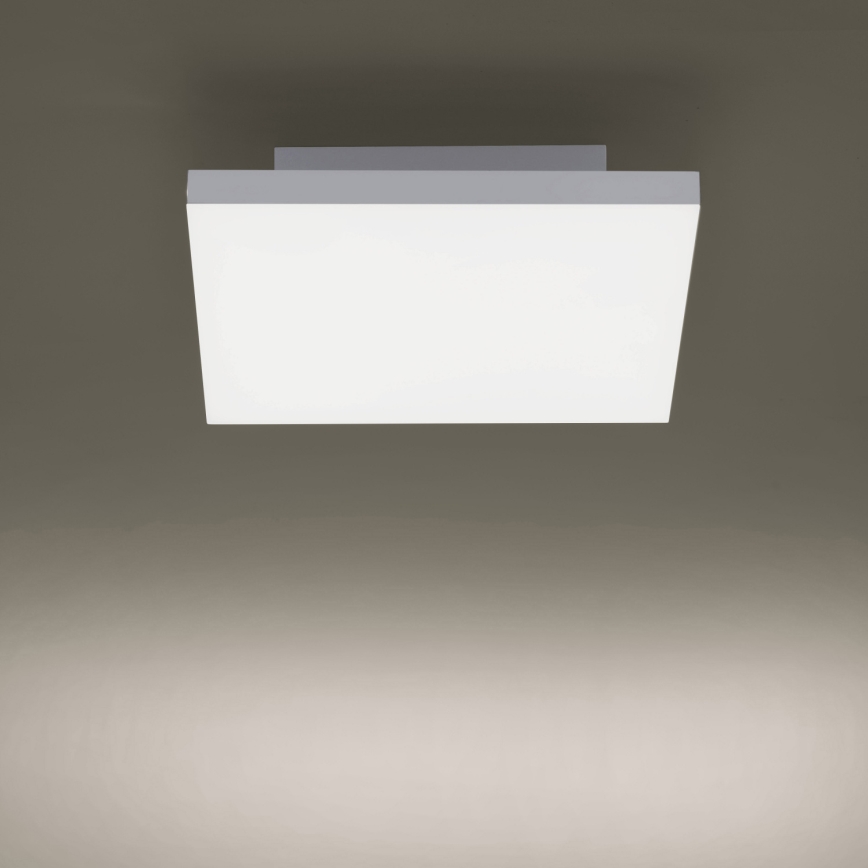 Leuchten Direkt 15550-16 - Plafoniera LED dimmerabile CANVAS LED/17W/230V + telecomando