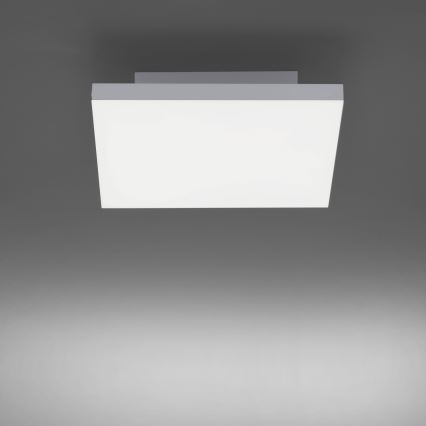 Leuchten Direkt 15550-16 - Plafoniera LED dimmerabile CANVAS LED/17W/230V + telecomando