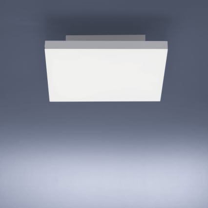Leuchten Direkt 15550-16 - Plafoniera LED dimmerabile CANVAS LED/17W/230V + telecomando