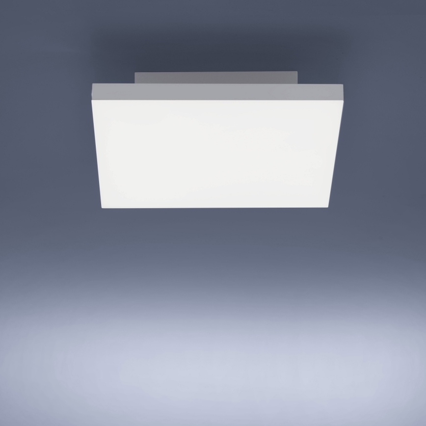 Leuchten Direkt 15550-16 - Plafoniera LED dimmerabile CANVAS LED/17W/230V + telecomando