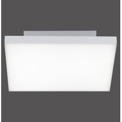 Leuchten Direkt 15550-16 - Plafoniera LED dimmerabile CANVAS LED/17W/230V + telecomando